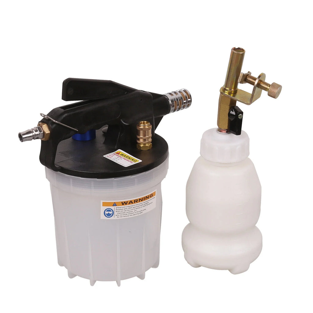 Pneumatic Auto Vacuum Brake Fluid Bleeder Extractor Pump Tool Kit 2L Y230899