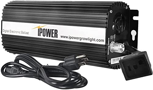 600 Watt HPS MH Digital Dimmable Grow Light System with Air Cooled Reflector Hood Set P61993