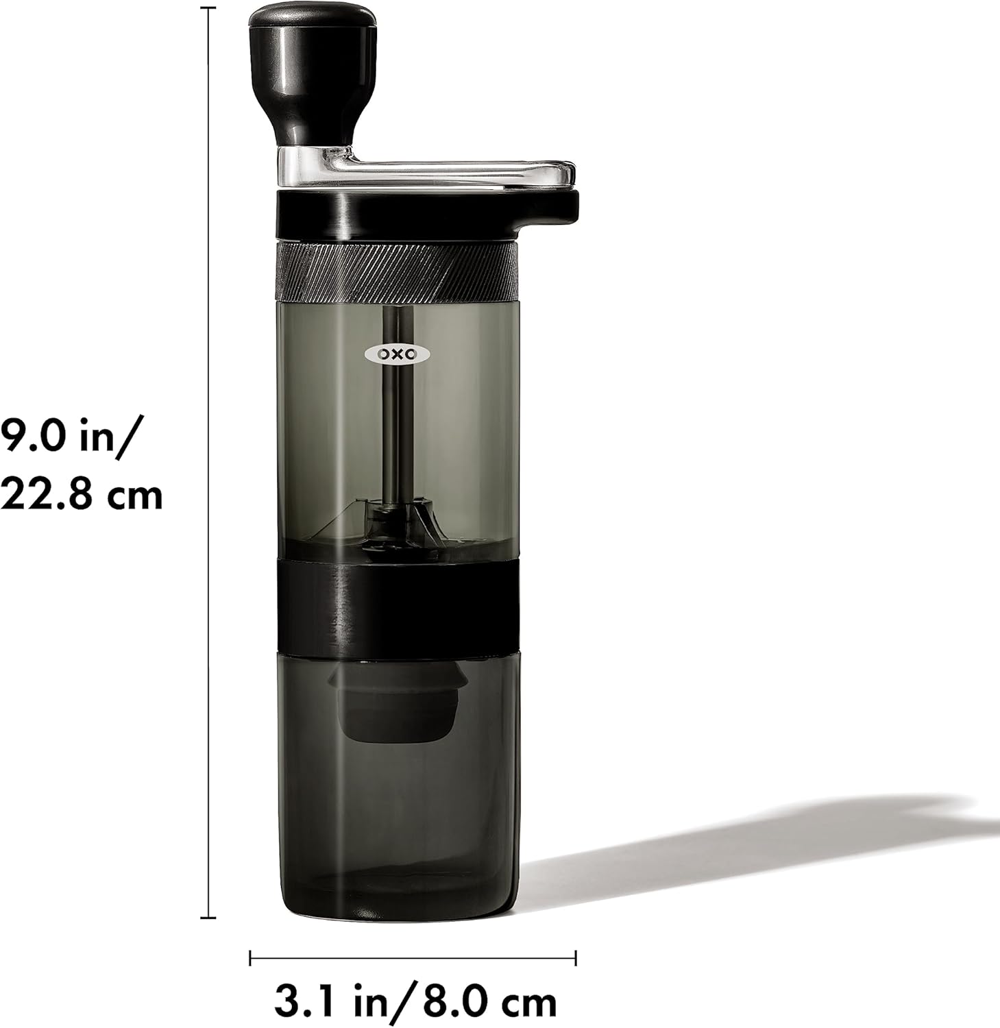 Black Manual Burr Coffee Grinder L106104