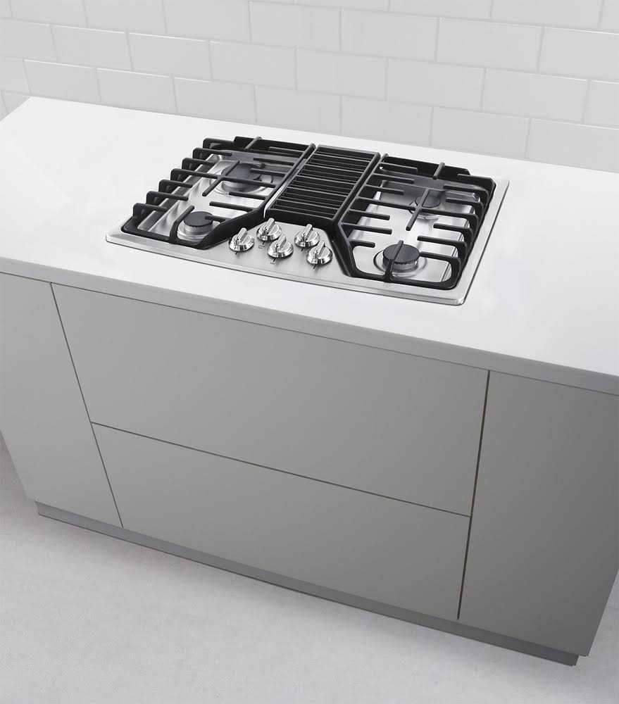 30x22 Gas Downdraft Cooktop Stainless Steel H691277