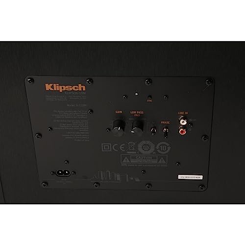 12" Wireless Subwoofer Brushed Black Vinyl C120