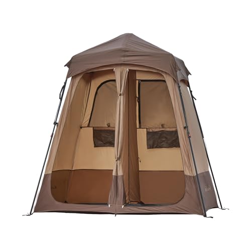 Oversized Portable Outdoor Shower Tent with Floor O453