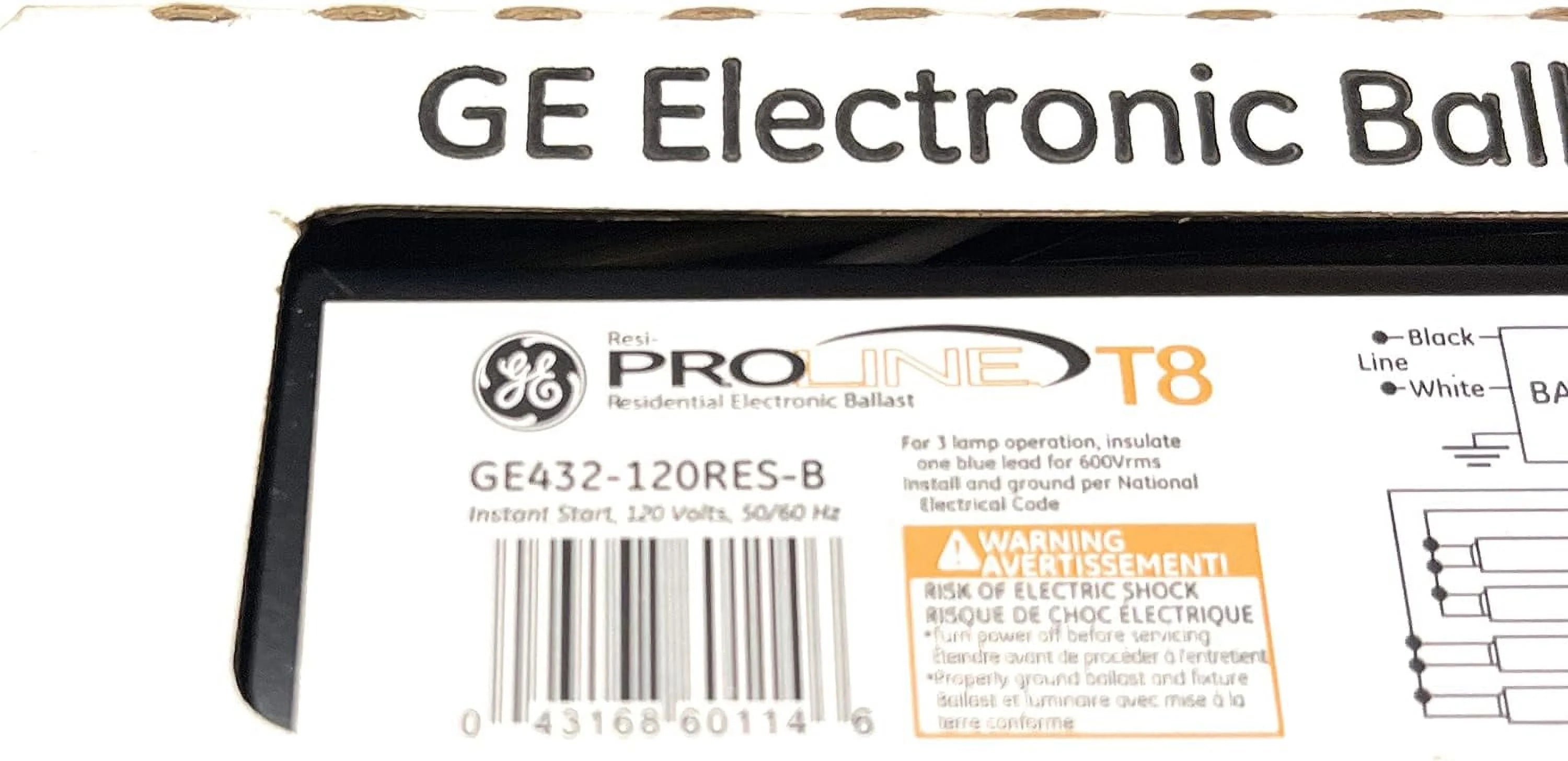 Electronic Ballast, 3 or 4 Lamp, Instant Start T8 I712