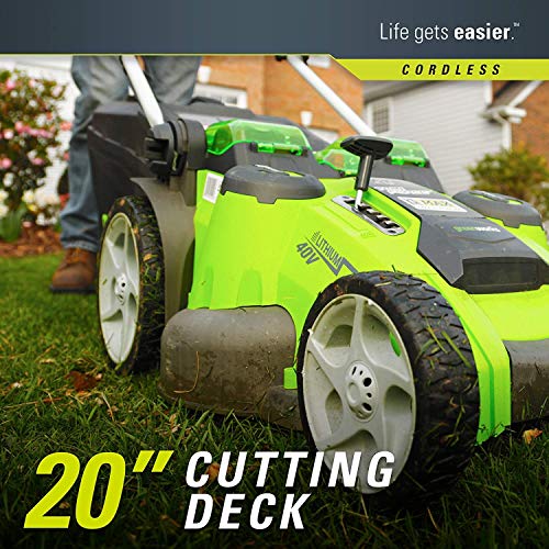20-Inch 40V Cordless Lawn Mower V871