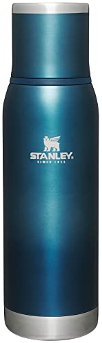 25 oz Insulated Stainless Steel Vacuum Bottle with Leakproof Cup Lid R146571