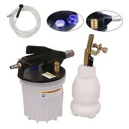 Pneumatic Auto Vacuum Brake Fluid Bleeder Extractor Pump Tool Kit 2L Y230899