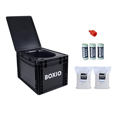 Portable camping composting toilet 15.7" x 11.8" x 11.0" T923914