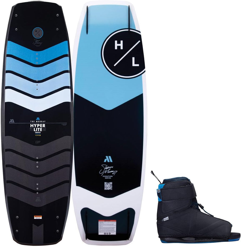 Black/Yellow Wakeboard with Session Bindings 134cm S79845