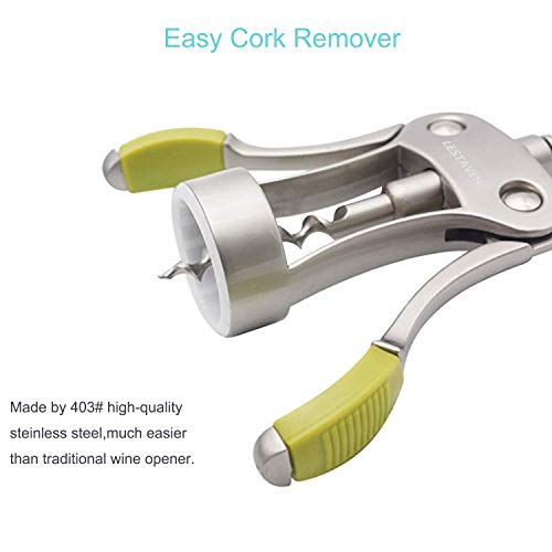 Stainless Steel Wing Corkscrew Wine Opener L327205