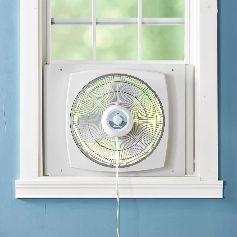16" 3-Speed Plastic Blade Window Fan O159911
