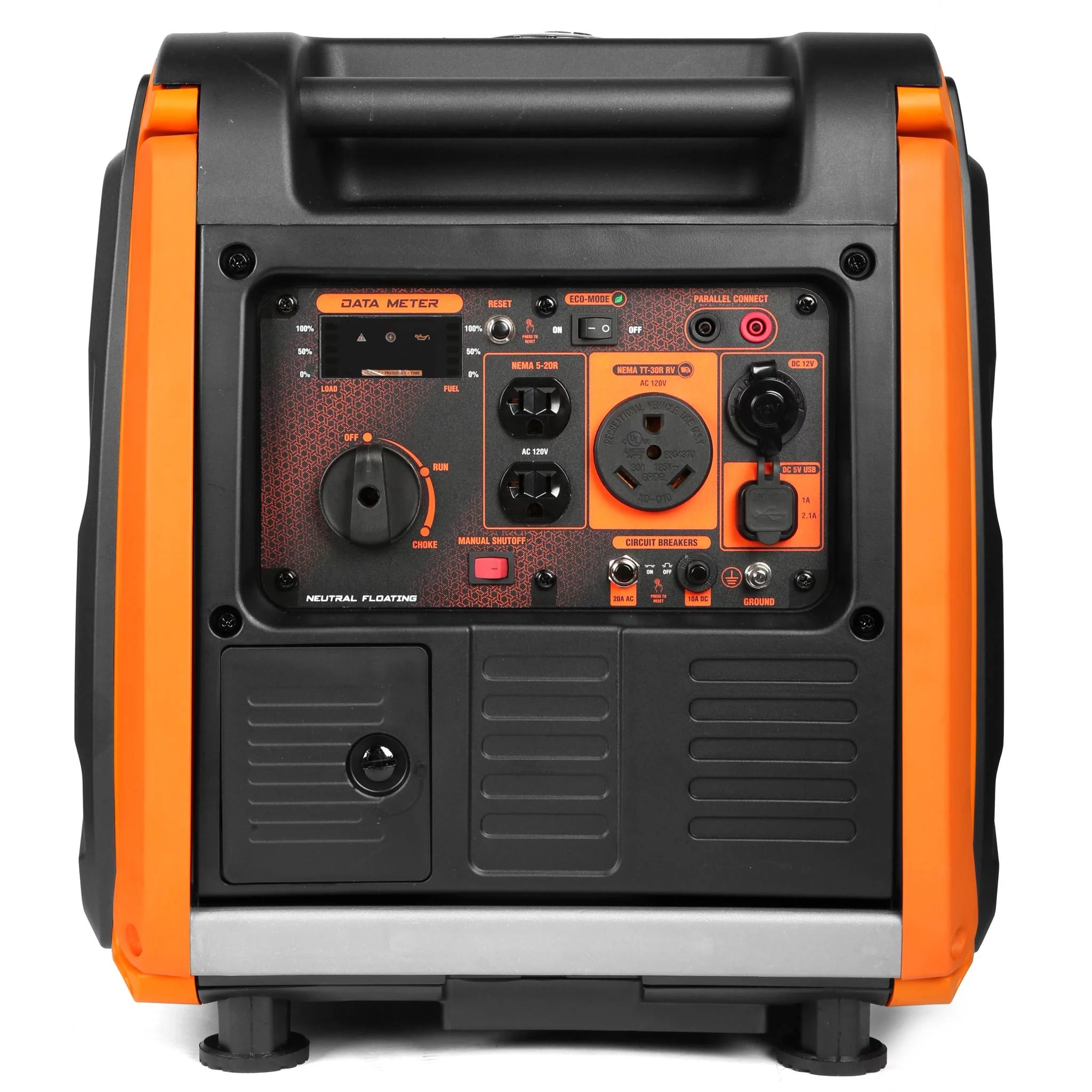 4500-Watt Portable Inverter Generator with Fuel Shut-Off X1700