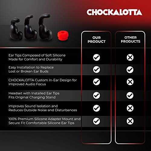 in-Ear Tip with Silicone Hook (1-Pack Adapter + 3 Pcs Ear Tips) Z816