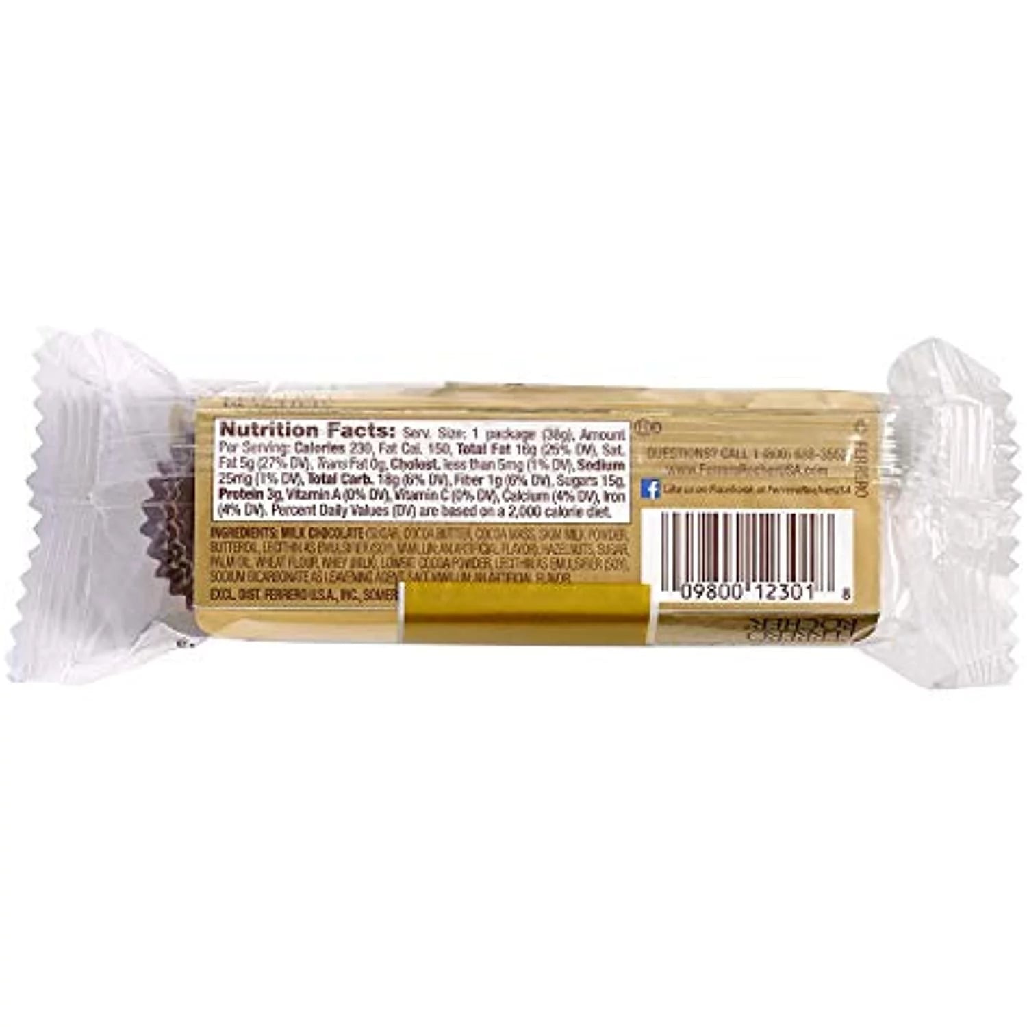 Fine Hazelnut Milk Chocolate, 3 Count, Pack Of 12, 1.3 Oz I45418