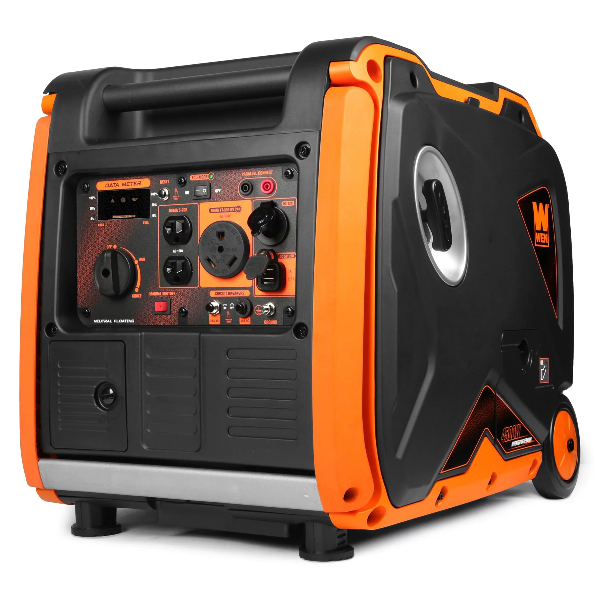 4500-Watt Portable Inverter Generator with Fuel Shut-Off X1700