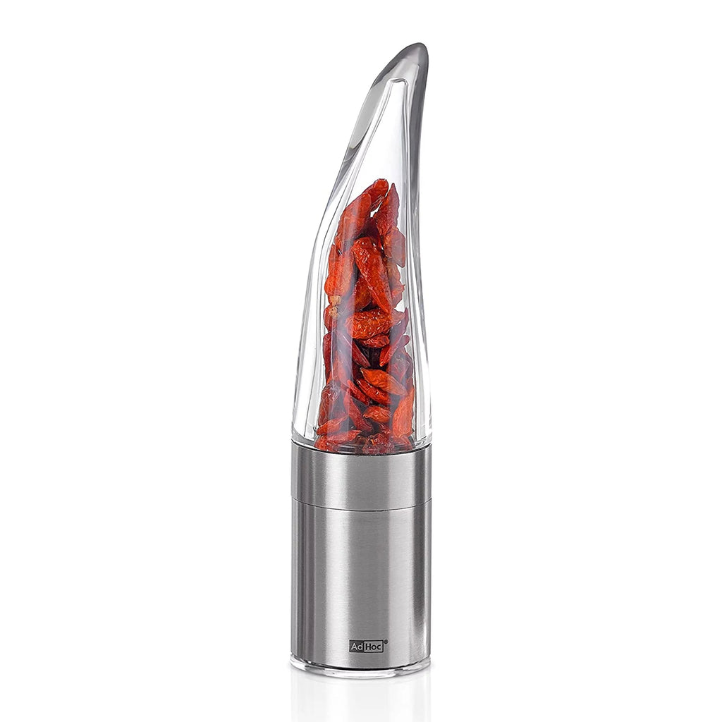 8" Stainless Steel Spice & Chili Pepper Mill D17011