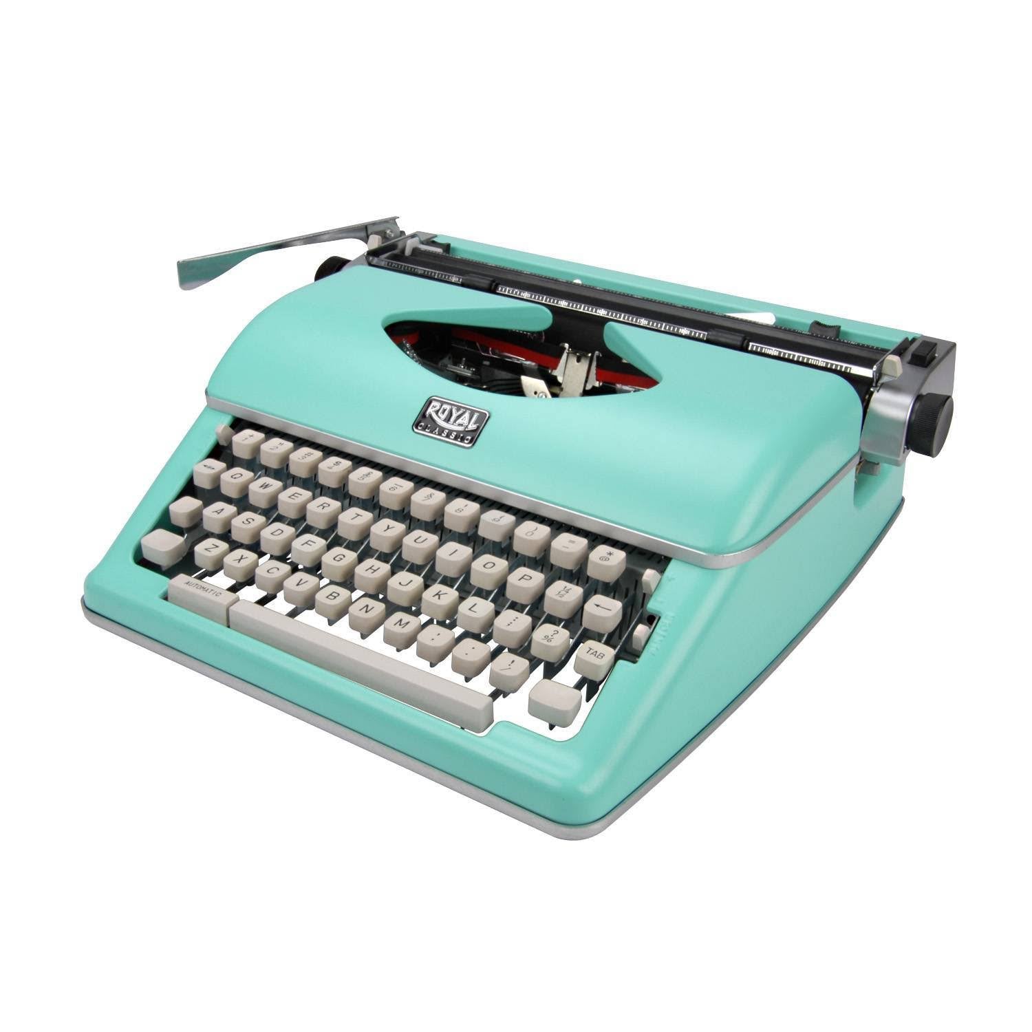 Mint Green Manual Typewriter E1165