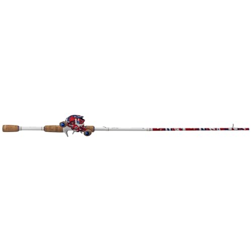 7' 1pc Medium Heavy IM7 Graphite Baitcast Combo with Cork Grips E3728