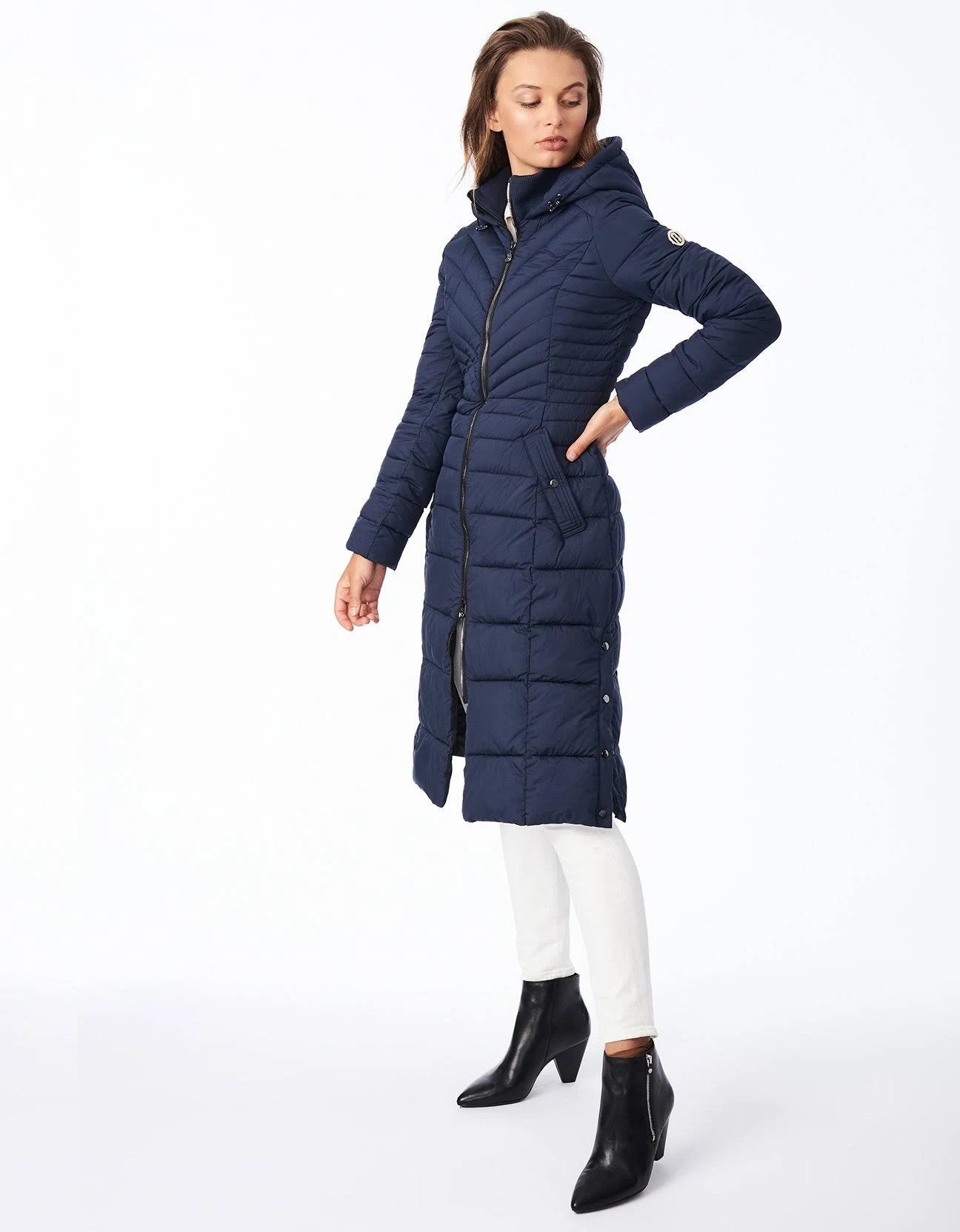 Hooded Packable Puffer Coat X40231