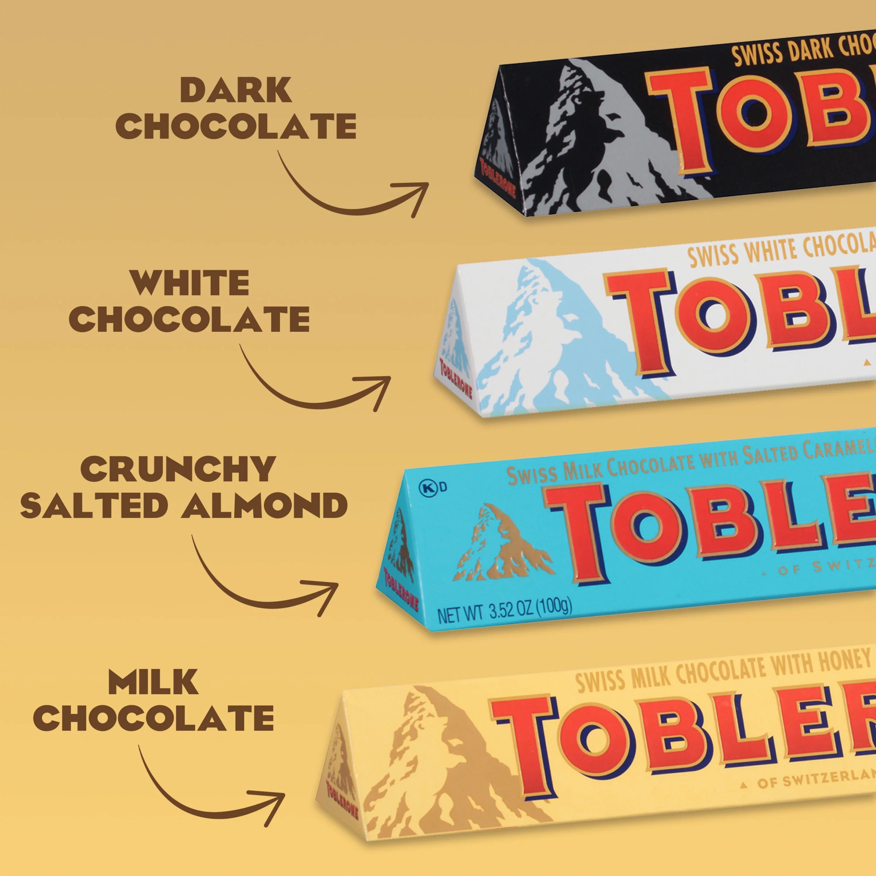 12 - 3.52 oz Swiss Chocolate Variety Pack P93567