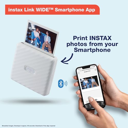 Instax Link Wide Printer - Mocha Gray D4645