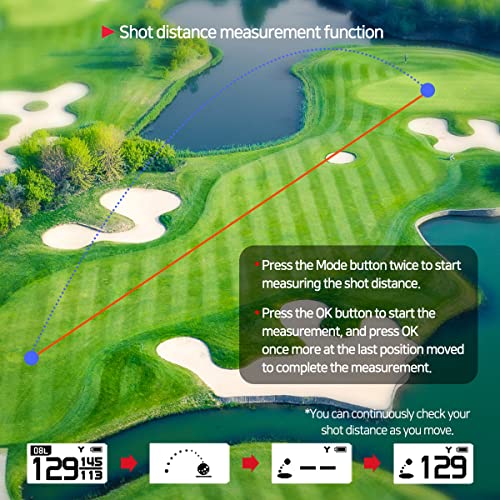 Blue Talking GPS Rangefinder with Slope Mode C338380