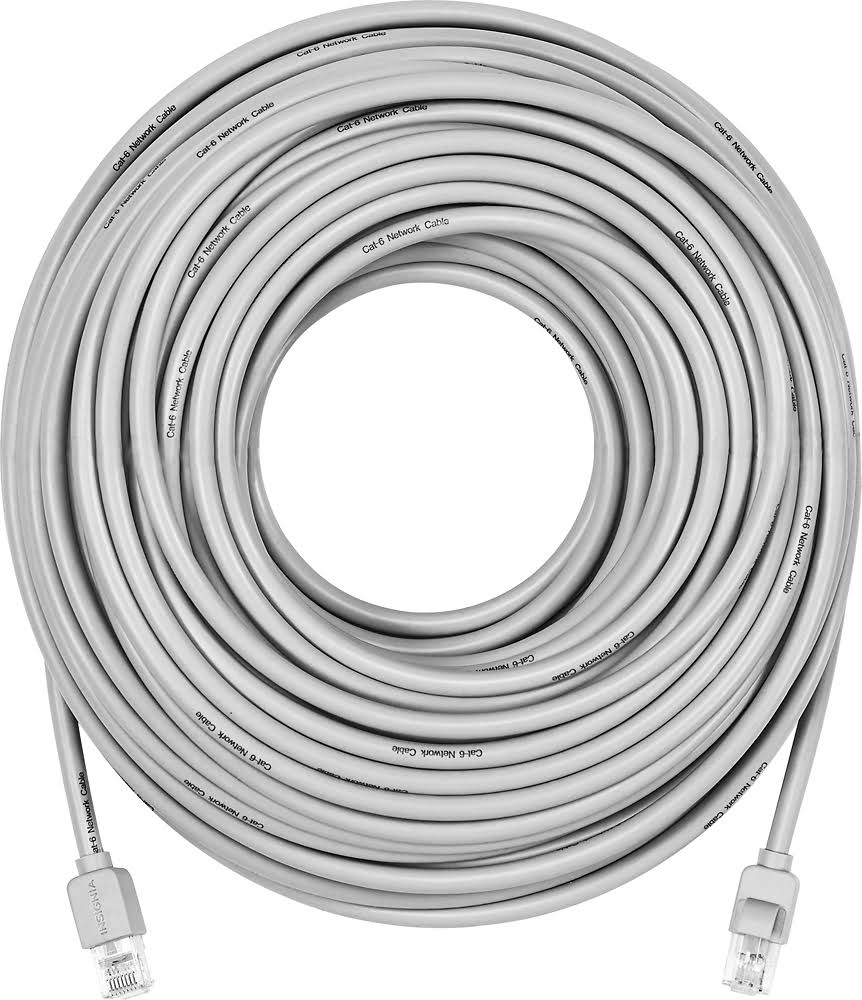 Gray Cat-6 Ethernet Cable D943