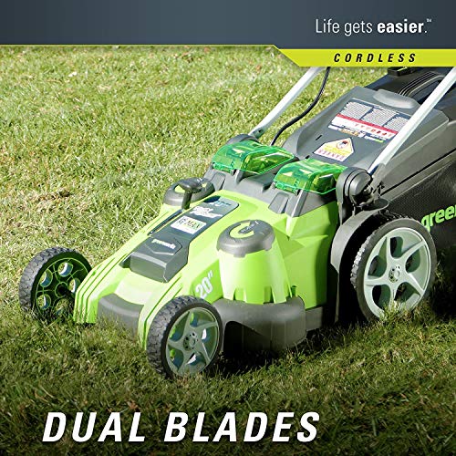 20-Inch 40V Cordless Lawn Mower V871