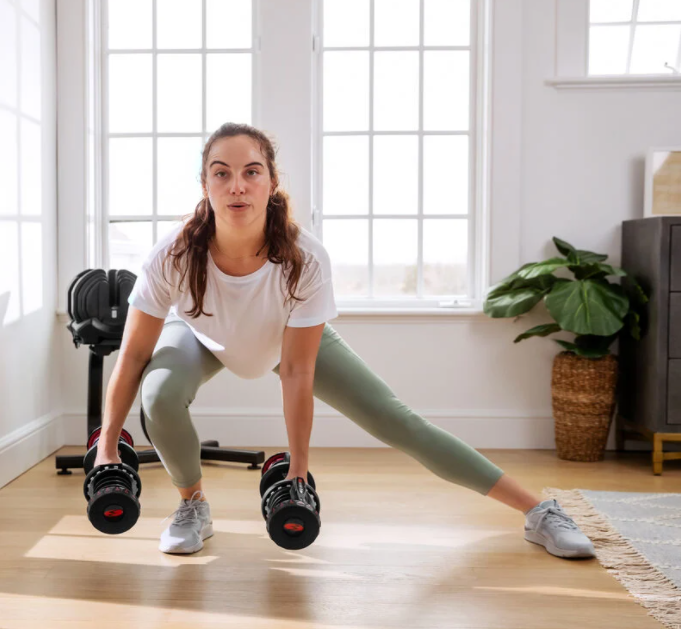 Adjustable Dumbbells (Pair) with Dumbbell Stand W531348