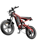 Electric Dirt Bike 20 inch Fat Tire 300+ lbs Heavy Duty Mountain Bicycle e-Bike N470