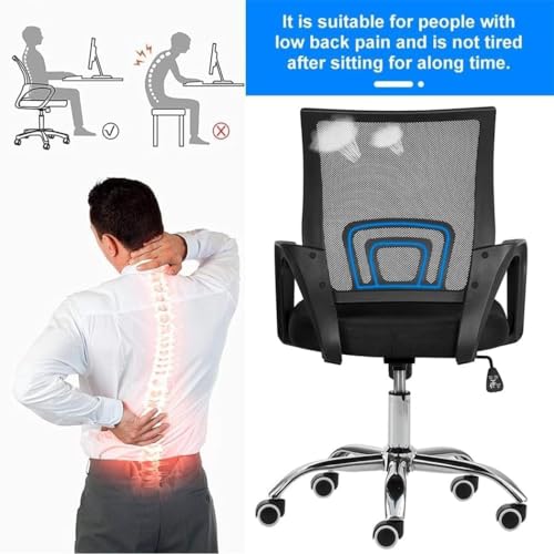 Blue Adjustable Ergonomic Mesh Office Chair J913156