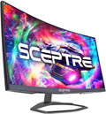Curved 24.5-inch Gaming Monitor 240Hz 1080p 1ms DisplayPort HDMI Machine Black E48617