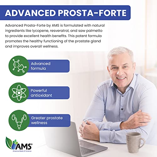 Prosta-Forte 90 Caplets Prostate Supplement with Saw Palmetto Extract, Vitamin D3, Zinc, and Pumpkin Seed Oil G652453