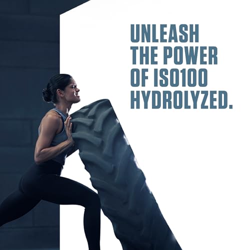Dymatize x Fruity Pebbles ISO100 Whey Protein Powder Isolate, 25g of Protein, 20 Servings, 5.5g BCAAs, 120 Cal., Gluten Free, 1g Fat, 1g Sugar, 2g Carb Q11063