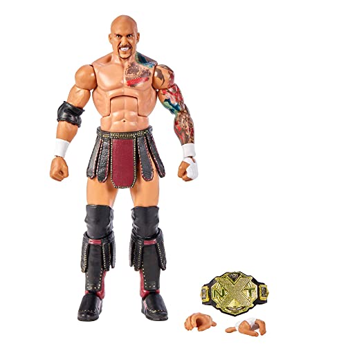 WWE Elite Collection Action Figure & Accessories, 6-inch Collectible with 25 Articulation Points & Swappable Hands N830