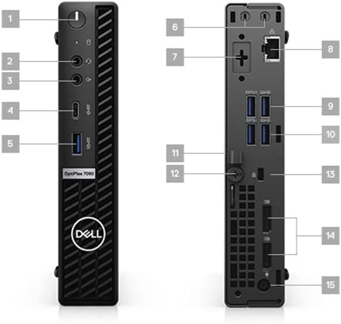 Micro Tower Desktop Core i7 16GB RAM 512GB SSD U889