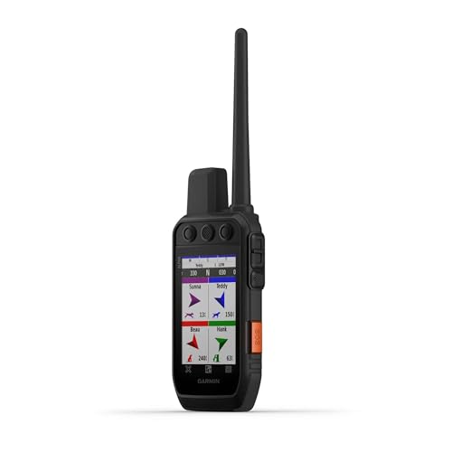 Handheld Dog Tracking & Training System with 2 Dog Collar GPS Charger E594232