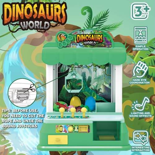 Large Dinosaur Claw Machine for Kids B837360