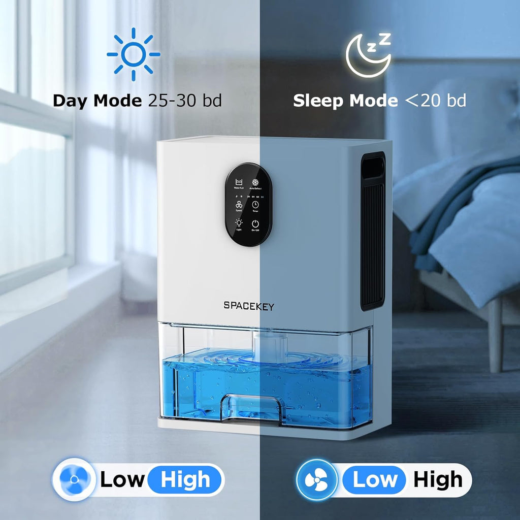 106 OZ Dehumidifier with 7 Color LED Light A162891
