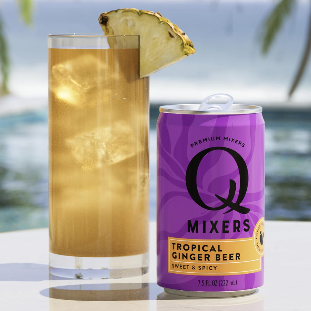 5 Pack Ginger Beer Mixers 7.5oz Can X91452