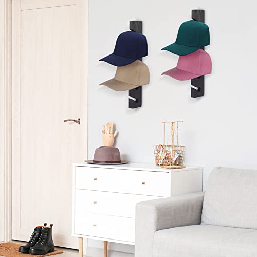 Gray Wooden Hat Rack (2 Pack) U980