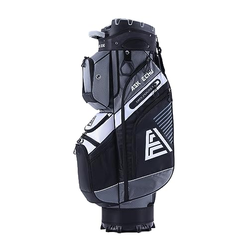 14 Way Organizer Golf Cart Bag with Rain Cover Y1127