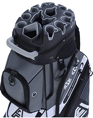 14 Way Organizer Golf Cart Bag with Rain Cover Y1127