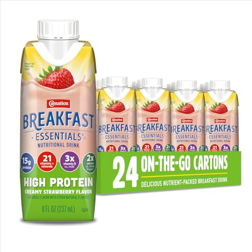 Classic French Vanilla High Protein Ready-to-Drink, 8 FL OZ Carton (Pack of 24) K37566
