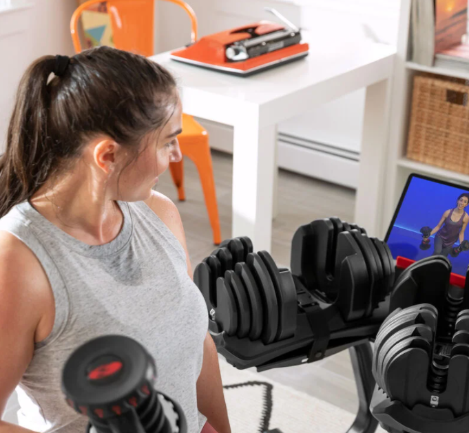 Adjustable Dumbbells (Pair) with Dumbbell Stand W531348