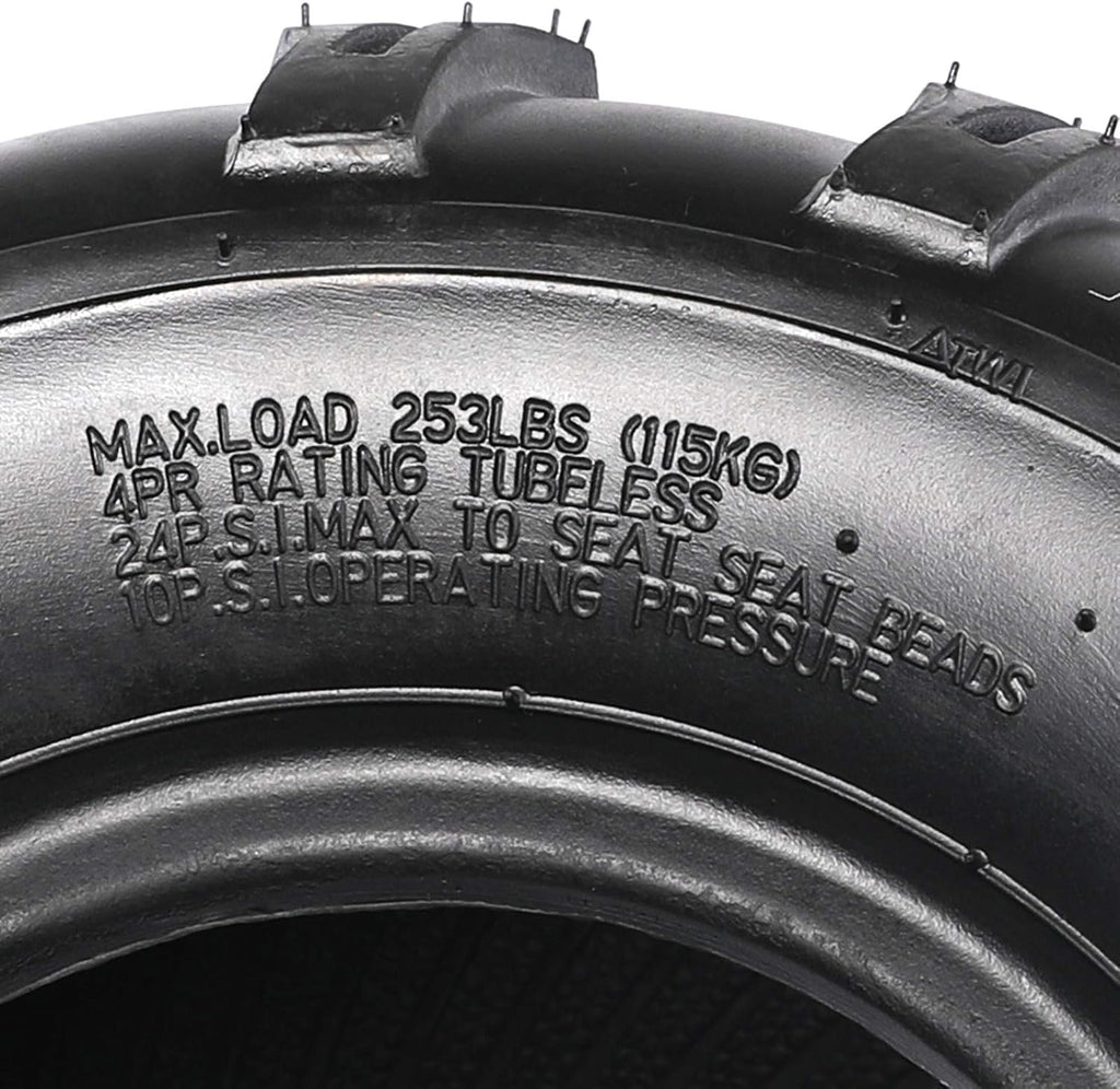 19x7-8 Front & 18x9.50-8 Rear Tubeless Tires A67579