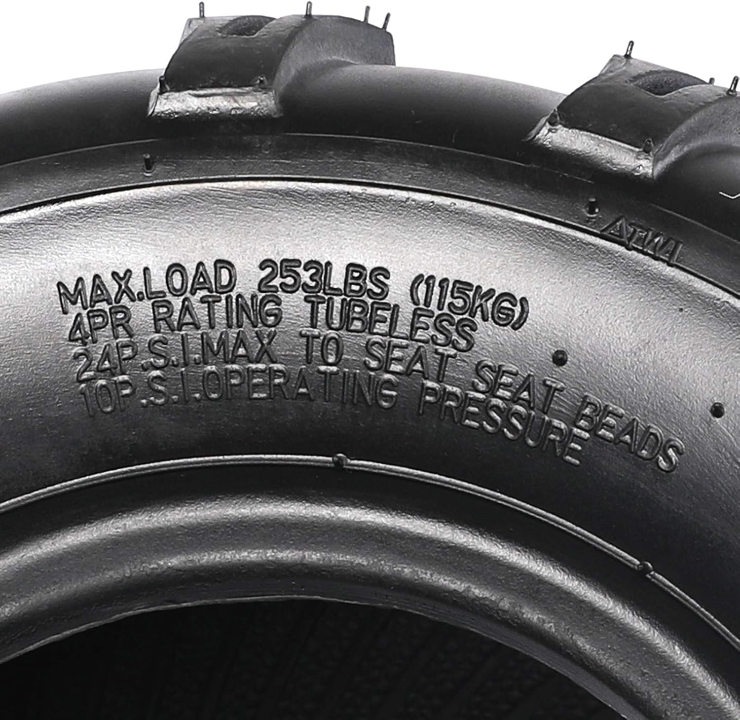 19x7-8 Front & 18x9.50-8 Rear Tubeless Tires A67579