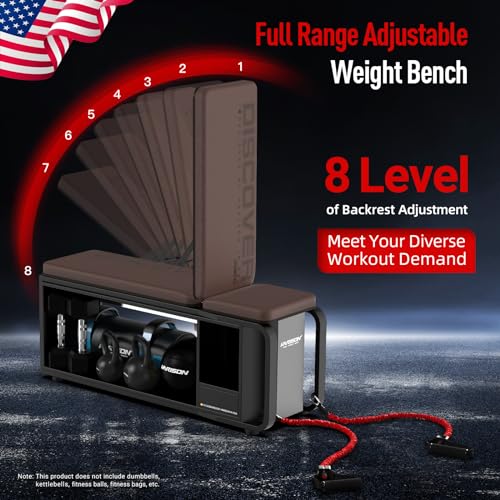 Adjustable Weight Bench with Leg Extension and Preacher Pad X429094