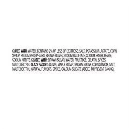 Spiral-Cut Maple Pecan Flavored Double Glazed Ham, 8 - 13 lbs F974074