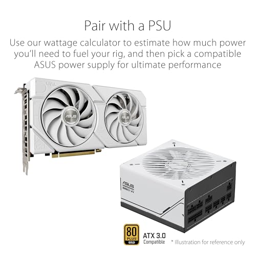 GeForce RTX 4070 12GB GDDR6X White Graphics Card C38039