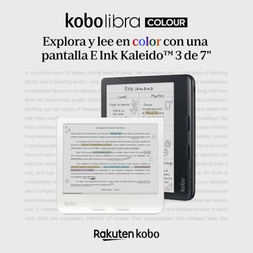 7” Glare-Free Colour E Ink eReader O4603
